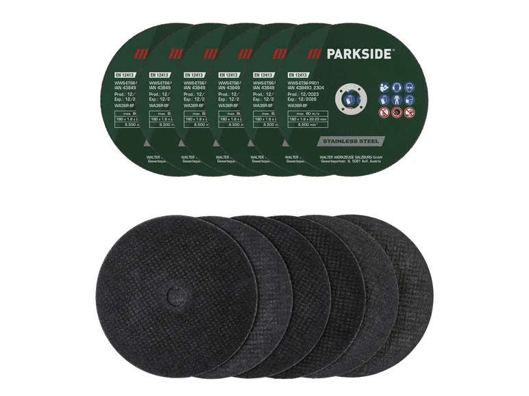 PARKSIDE® Set de disques à tronçonner Ø 180 mm