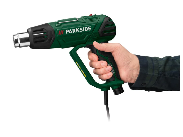 PARKSIDE® Souffleur d'air chaud ou Désherbeur à long manche 2 en 1 PLHLG 2000 C2. 2000 W