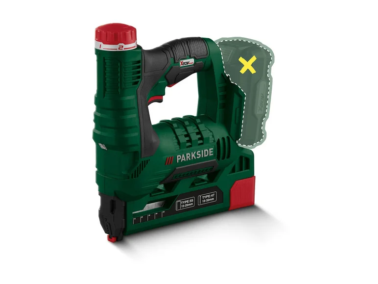 PARKSIDE® Agrafeuse sans fil PAT 20-Li A1. sans batterie ni chargeur. 20V