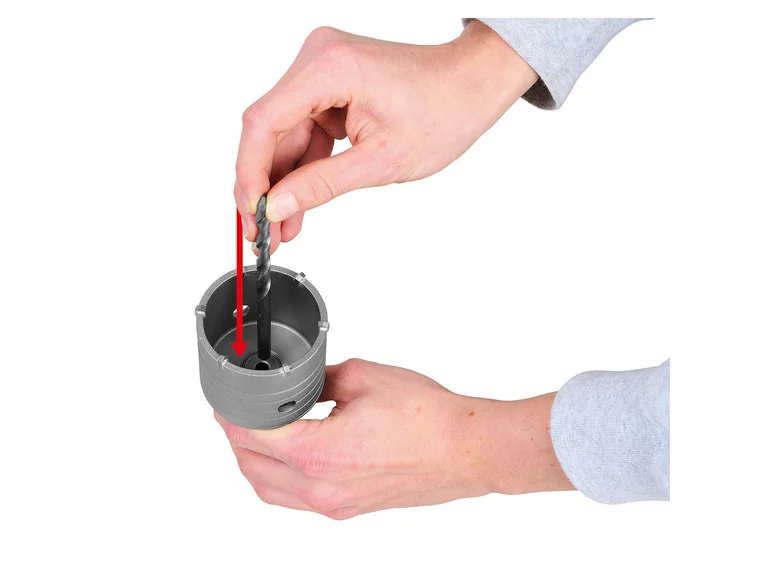 PARKSIDE® Jeu de forets-marteaux-burins ou forets-marteaux ou couronnes de forage