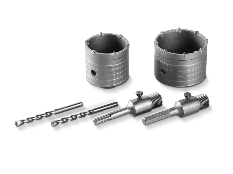 PARKSIDE® Jeu de forets-marteaux-burins ou forets-marteaux ou couronnes de forage