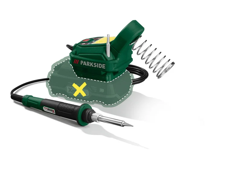 PARKSIDE® Station de soudage sans fil PLSA 20-Li C3. 20 V ou pistolet à colle sans fil PHPA 20-Li A1. 20 V