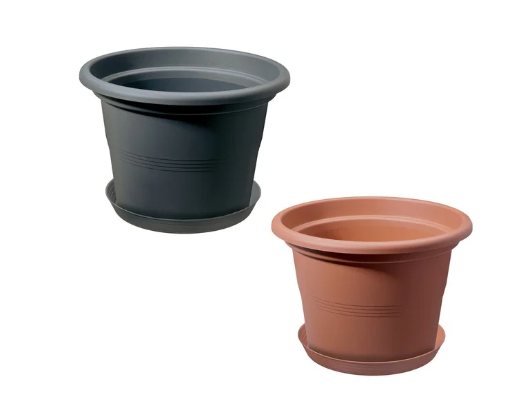 PARKSIDE® Pot à plantes avec soucoupe. 44 cm