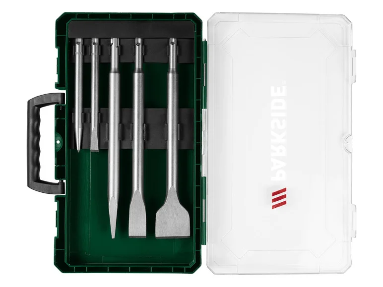 PARKSIDE® Jeu de forets marteau ou jeu de burins ou jeu de forets serpentins