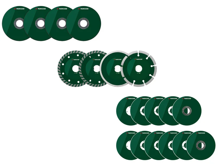 PARKSIDE® Accessoires pour meuleuses d'angle. Ø 115 mm