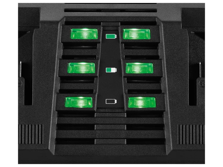 PARKSIDE® Chargeur de batterie double PDSLG 20 B1. 2 x 4.5 A. 20 V