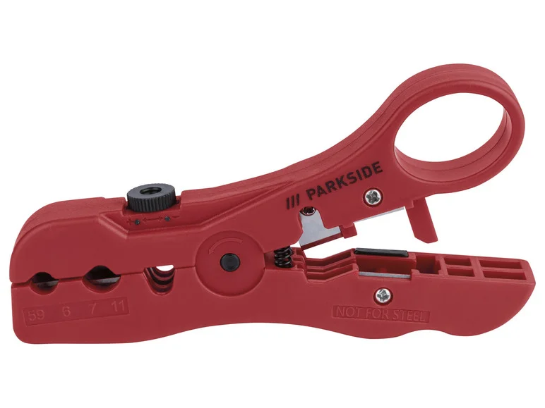 PARKSIDE® Outil de dénudage coaxial ou pince à dénuder