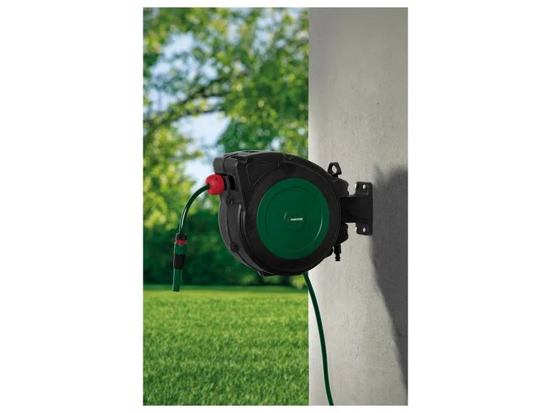PARKSIDE® Enrouleur de tuyau mural. 20 m