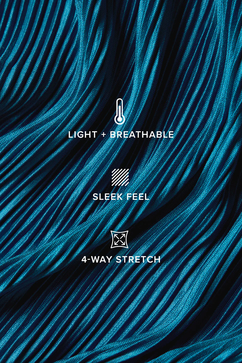 Cropped Micro Plisse Jacket - Eclipse Blue