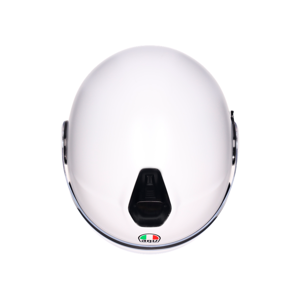 ETERES CAPOLIVERI MATT WHITE/ITALY - MOTORBIKE OPEN FACE HELMET E2206