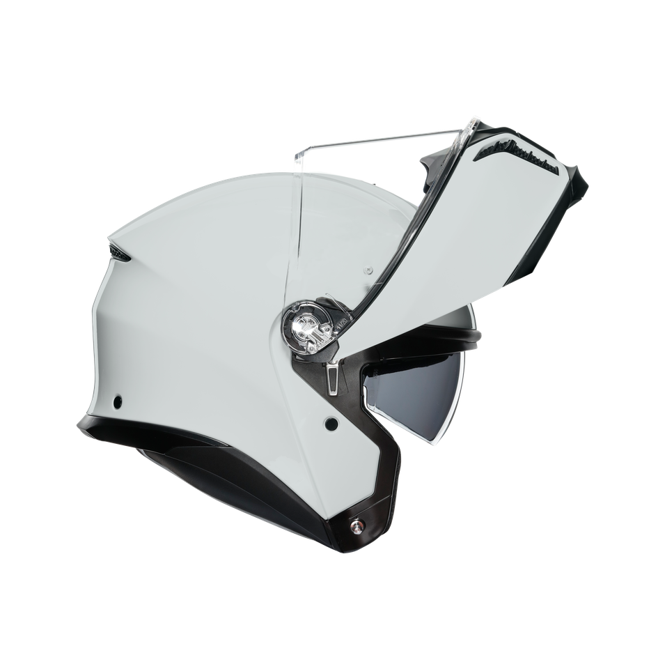 TOURMODULAR STELVIO WHITE - MOTORBIKE FLIP UP HELMET E2206