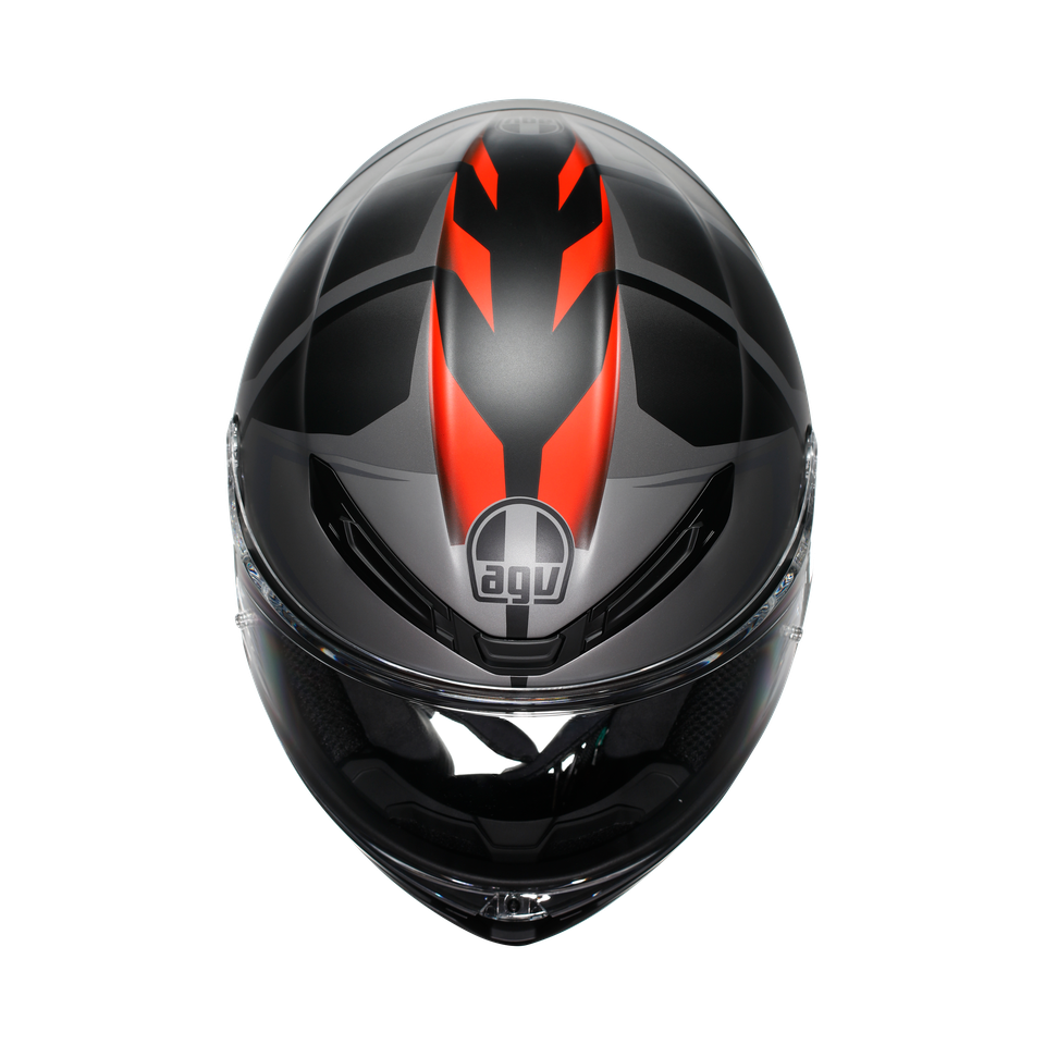 K6 S E2206 - KARVE MATT BLACK/GREY/RED