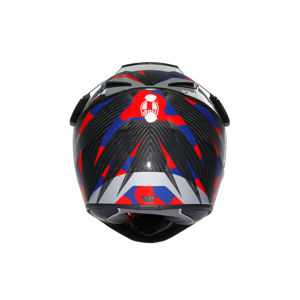 AX9 AGV E2206 MPLK - STEPPA CARBON/RED/BLUE