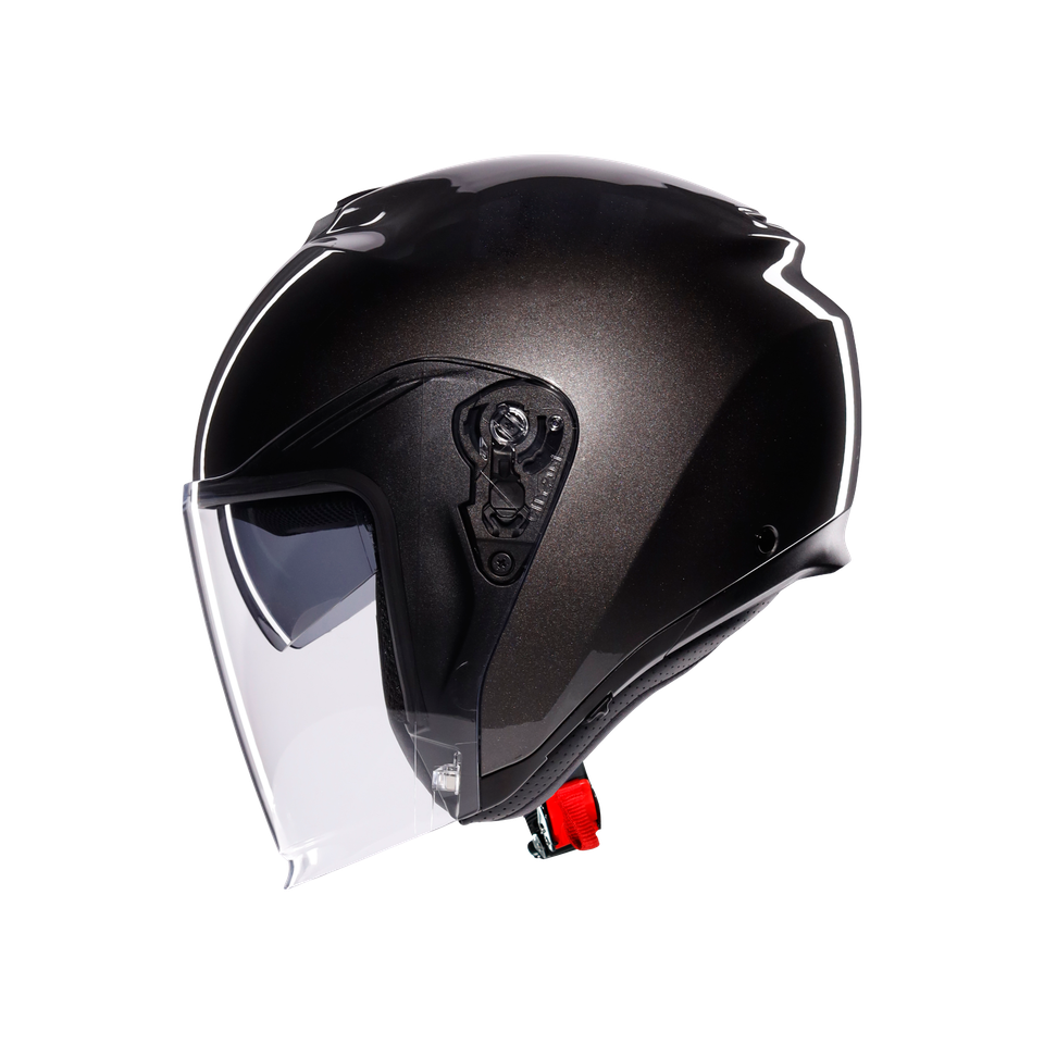 IRIDES MONO ASFALTO GREY - MOTORBIKE OPEN FACE HELMET E2206