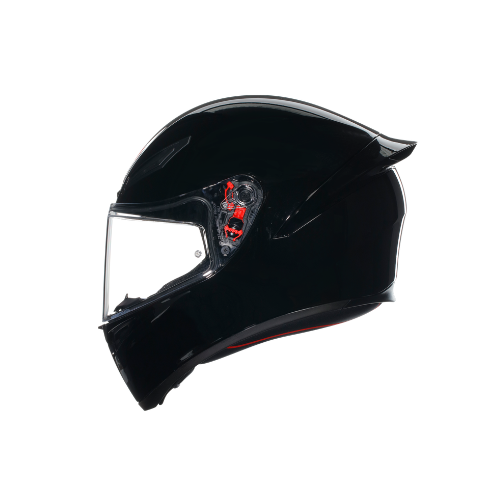K1 S BLACK - MOTORBIKE FULL FACE HELMET E2206