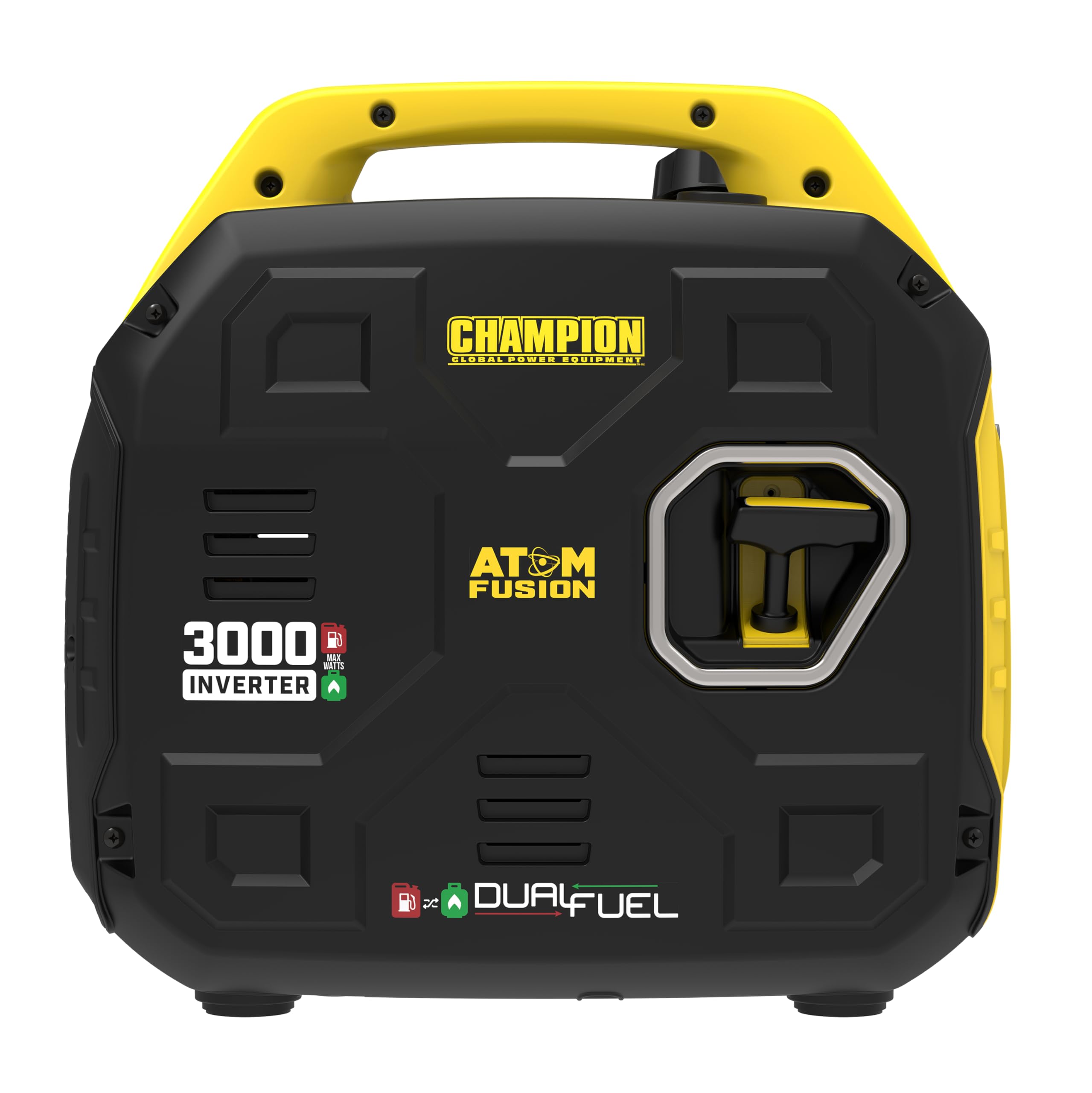 Champion Power Equipment Dual Fuel Power Converter (Max Power 3000 W, Portable Inverter, Running Time up to 11.5 Hours, Extremely Quiet, Emergency Generator) 93001i-DF-EU