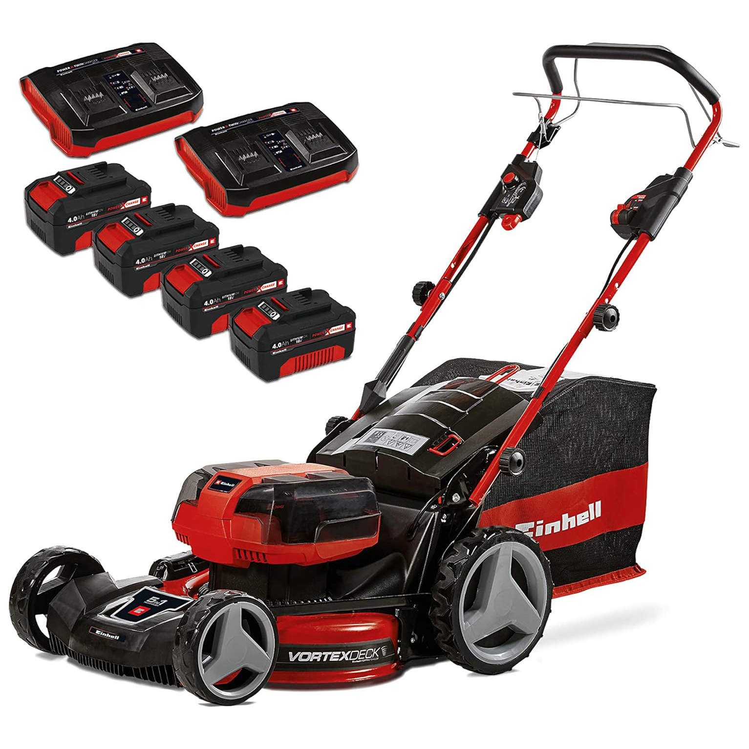 Einhell Power X-Change 36/47 Cordless Lawnmower With Battery
