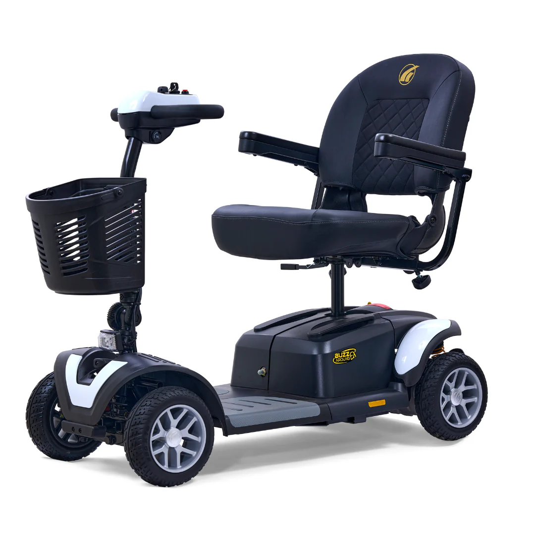 Golden Technologies BuzzAround EX Extreme 4-Wheel Heavy Duty Long Range Travel Scooter