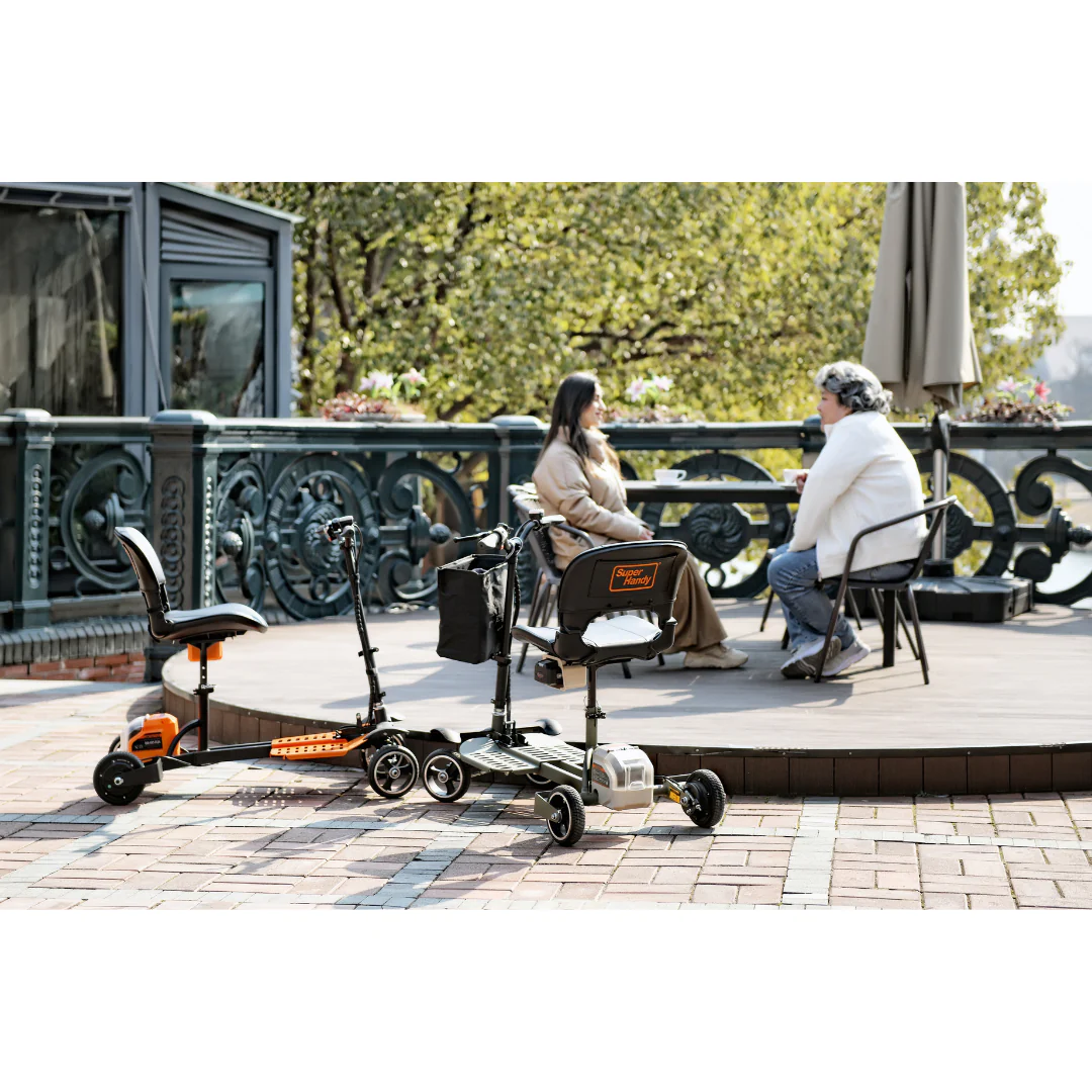 SuperHandy Passport Pro Foldable 4-Wheel Mobility Scooter