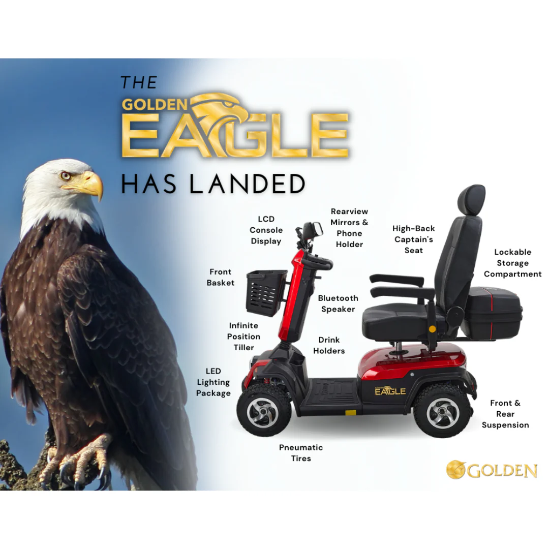 Golden Technologies Heavy Duty Golden Eagle Mobility Scooter