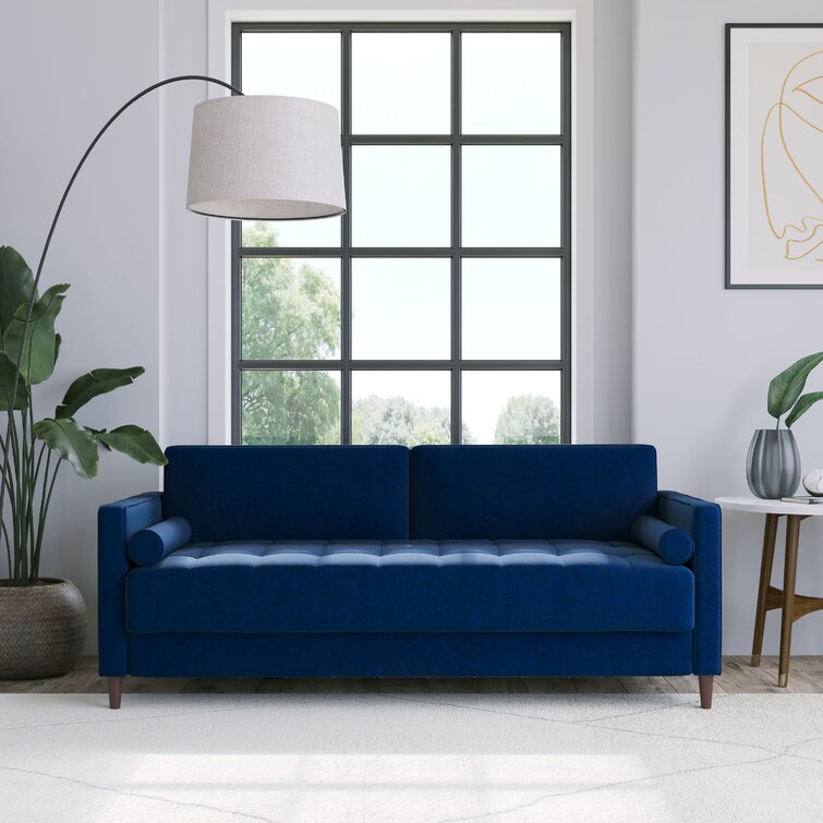 Garren 75.6'' Square Arm Tufted Sofa
