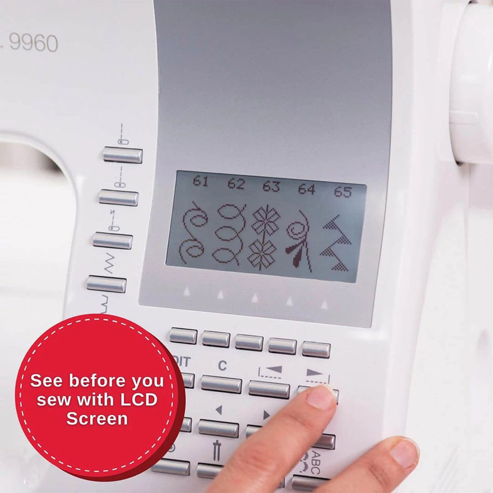 SINGER® Quantum Stylist™ 9960 Sewing Machine with Extension Table