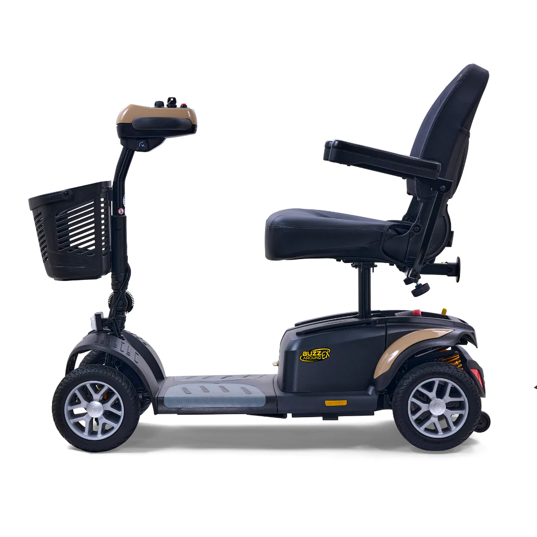Golden Technologies BuzzAround EX Extreme 4-Wheel Heavy Duty Long Range Travel Scooter