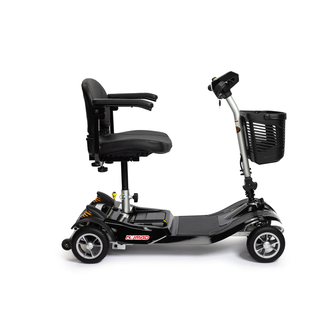 EV Rider Airline Approved Nomad Scooter with Front Basket & Full Suspension