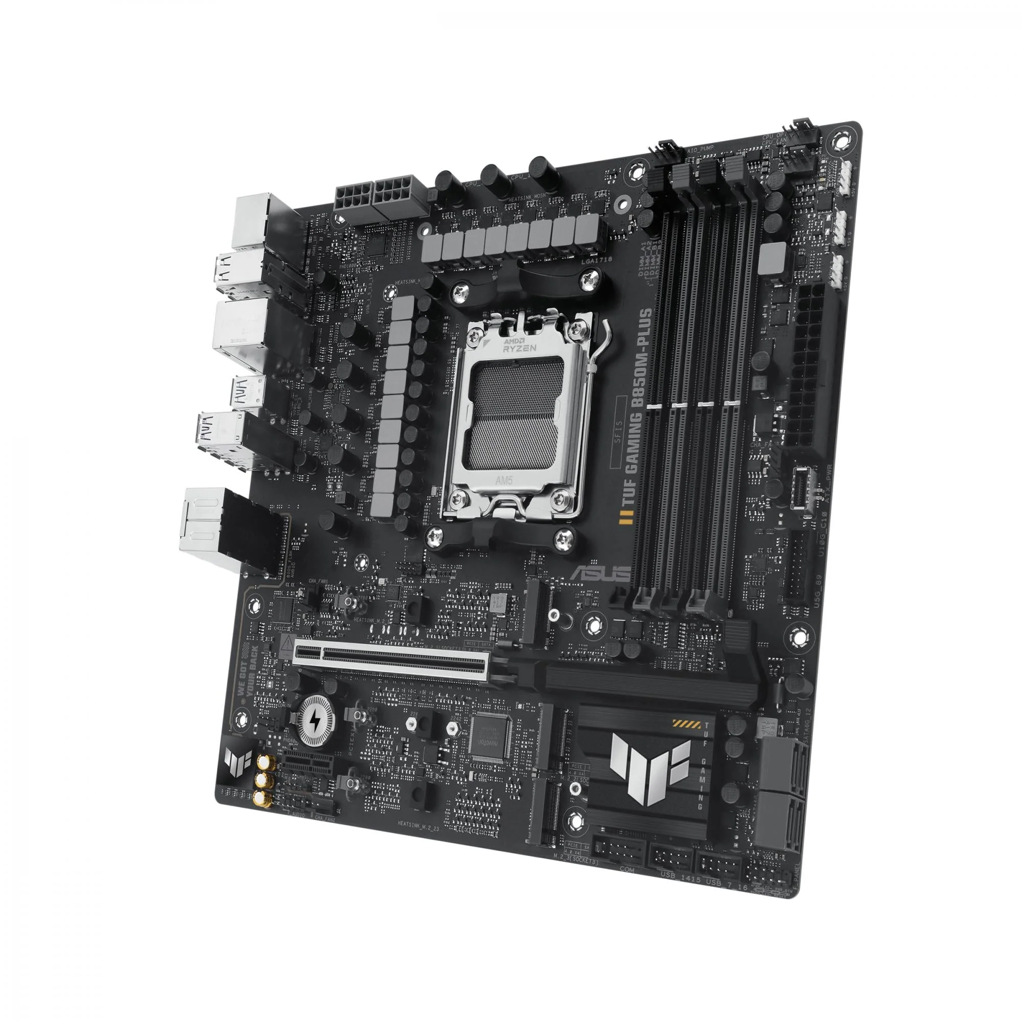 ASUS TUF GAMING B850M-PLUS (mATX. B850. AM5)