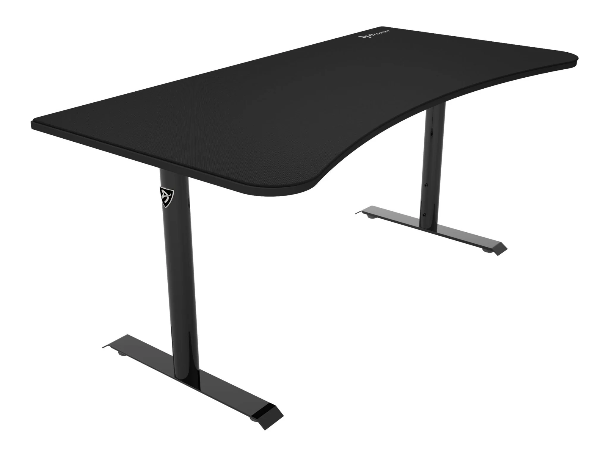 Arozzi Arena Tisch Metall Pure Black Gaming