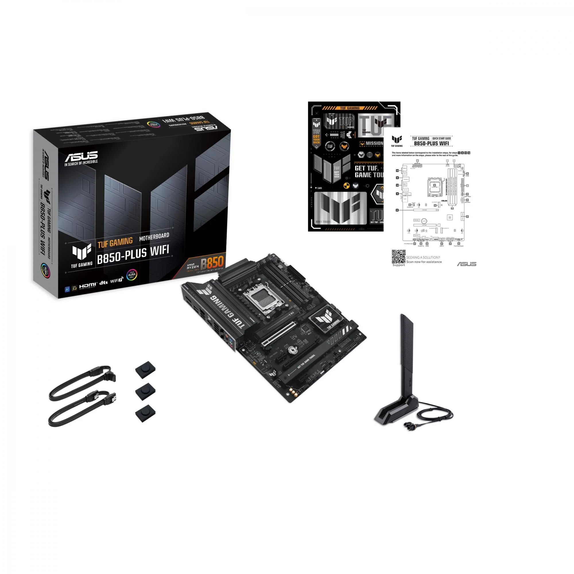 ASUS TUF GAMING B850-PLUS WIFI (ATX. B850. AM5)