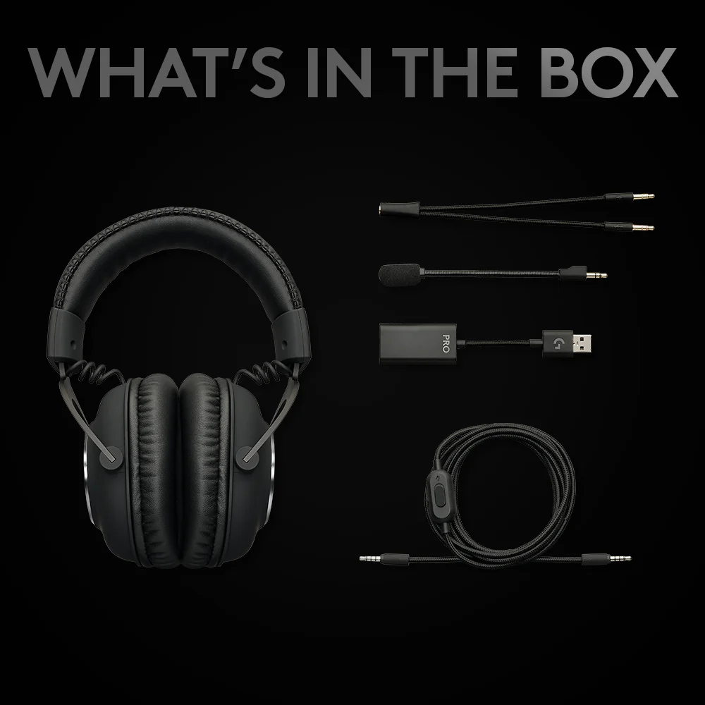 Logitech G PRO Gaming Headset /Audio und HiFi /Schwarz