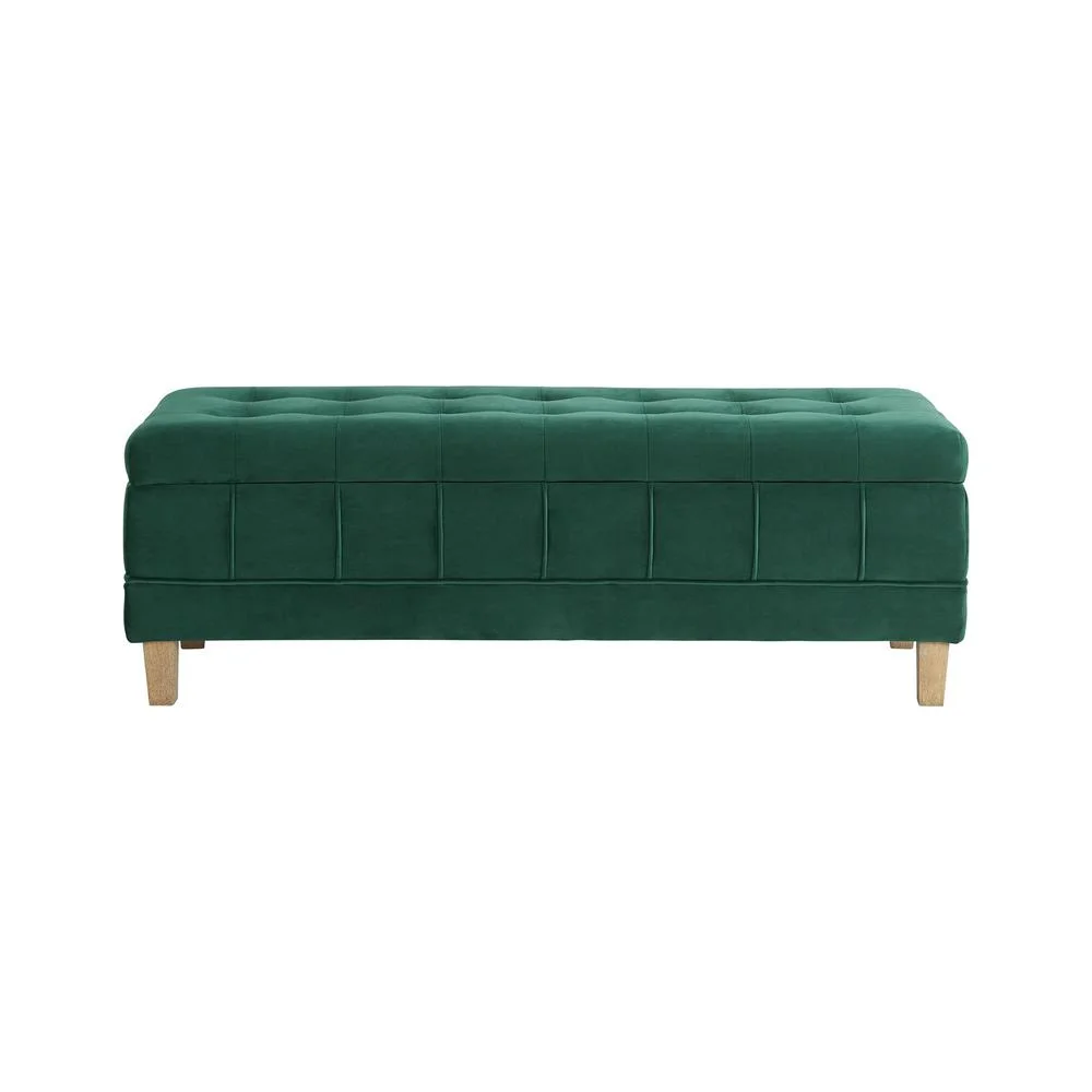 Picket House Furnishings Jude Tufted Storage Ottoman