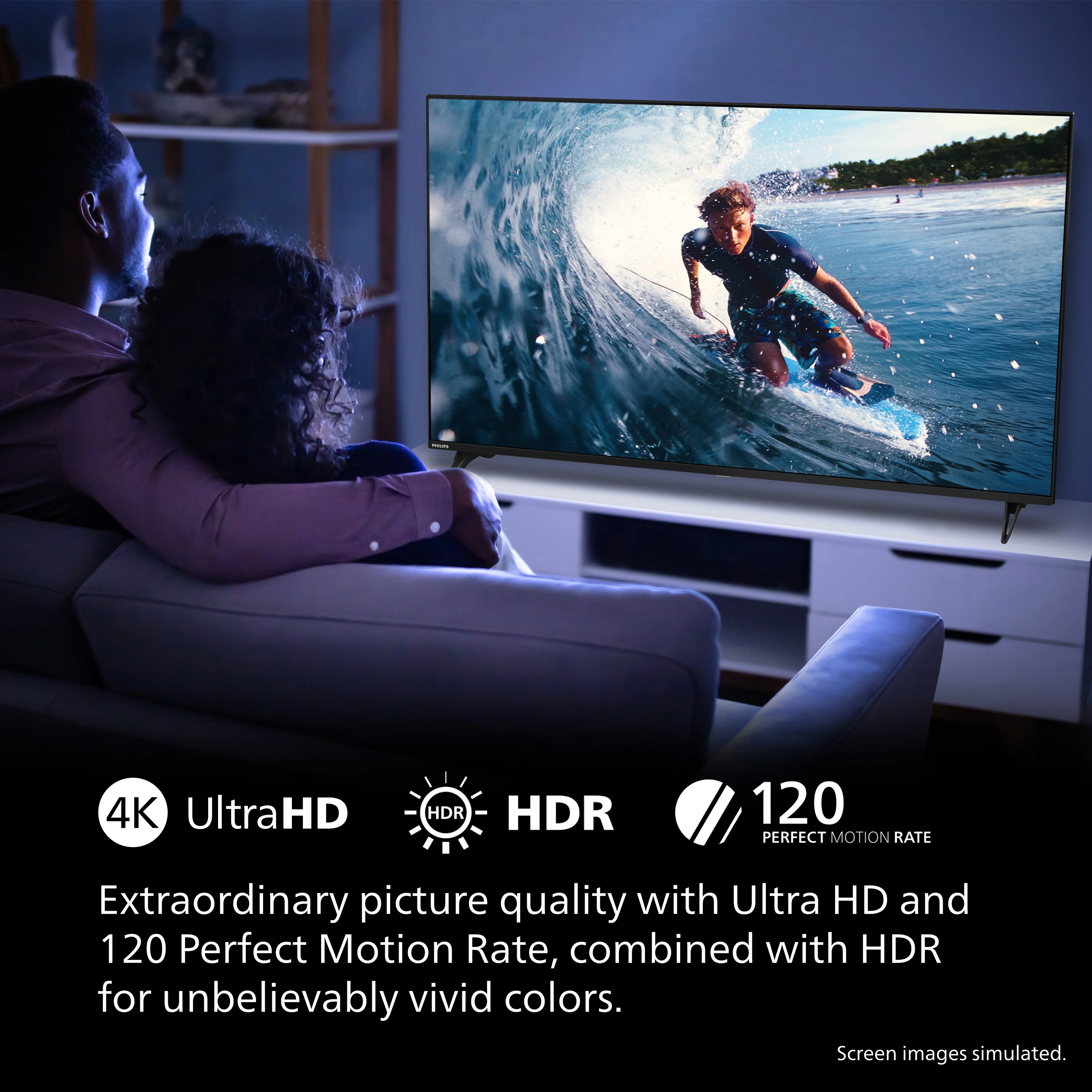Philips 60�� Class 4K Ultra HD (2160p) Google Smart LED TV (60PUL7555/F7)