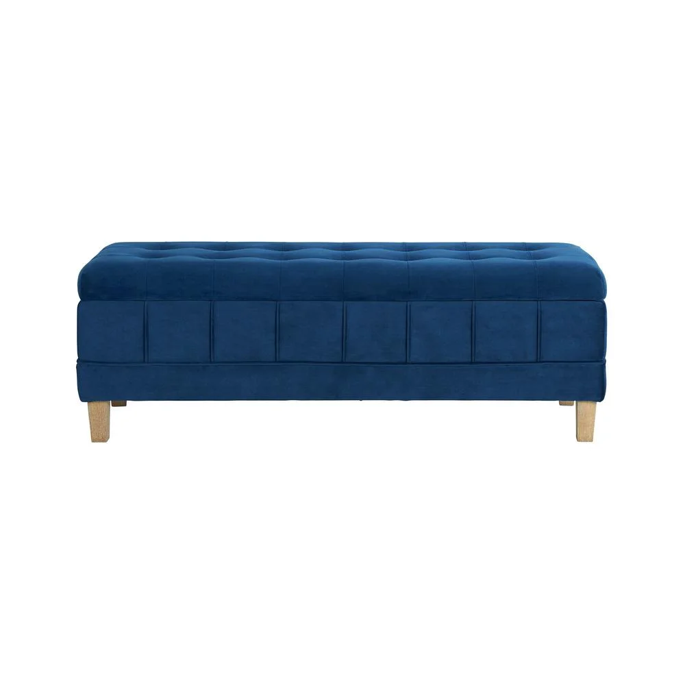 Picket House Furnishings Jude Tufted Storage Ottoman