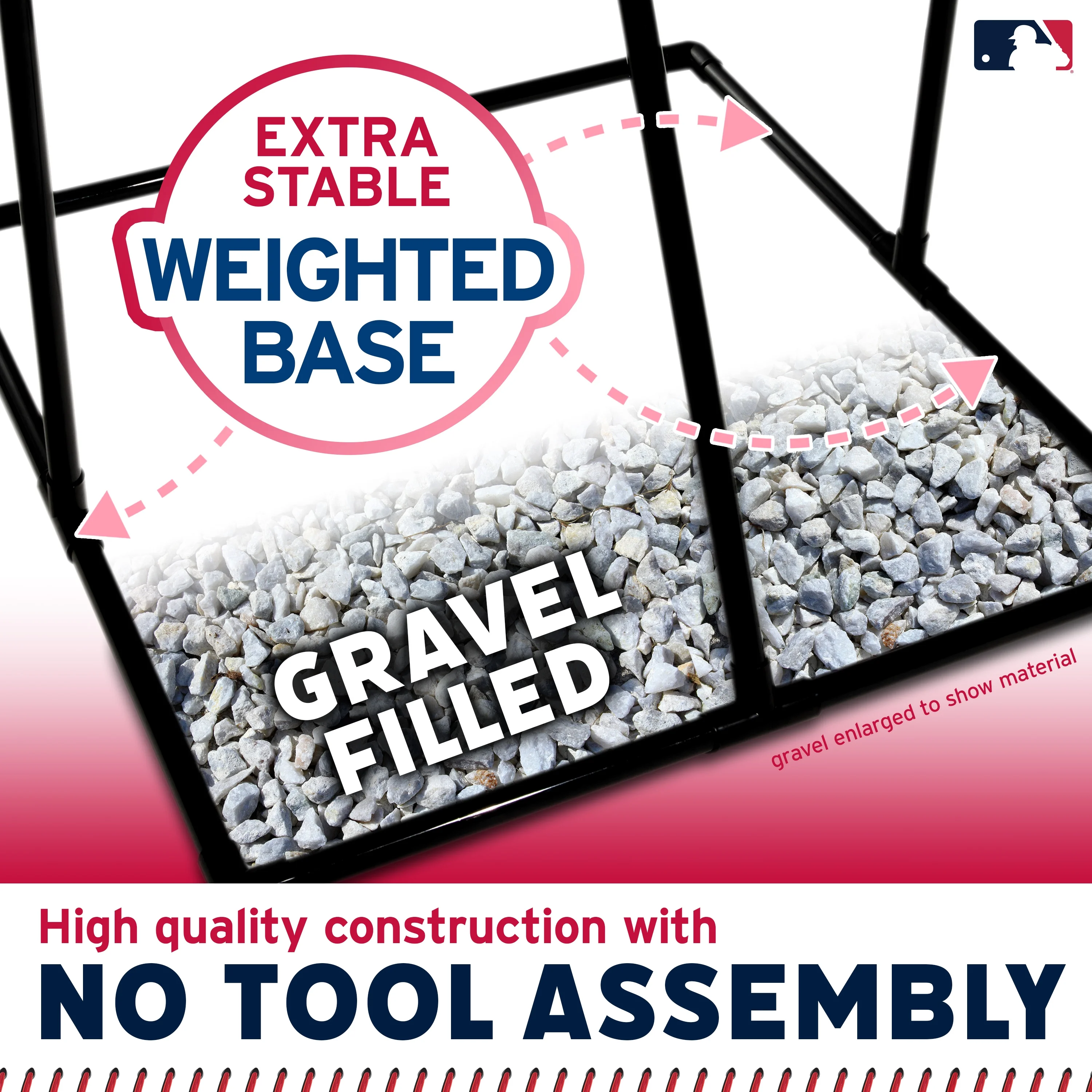 Franklin Sports MLB Baseball Target Toss Game - MLB Deluxe Kids Baseball Throwing Game Target + Balls Set - Fun Baseball Game + Toy Set for Kids