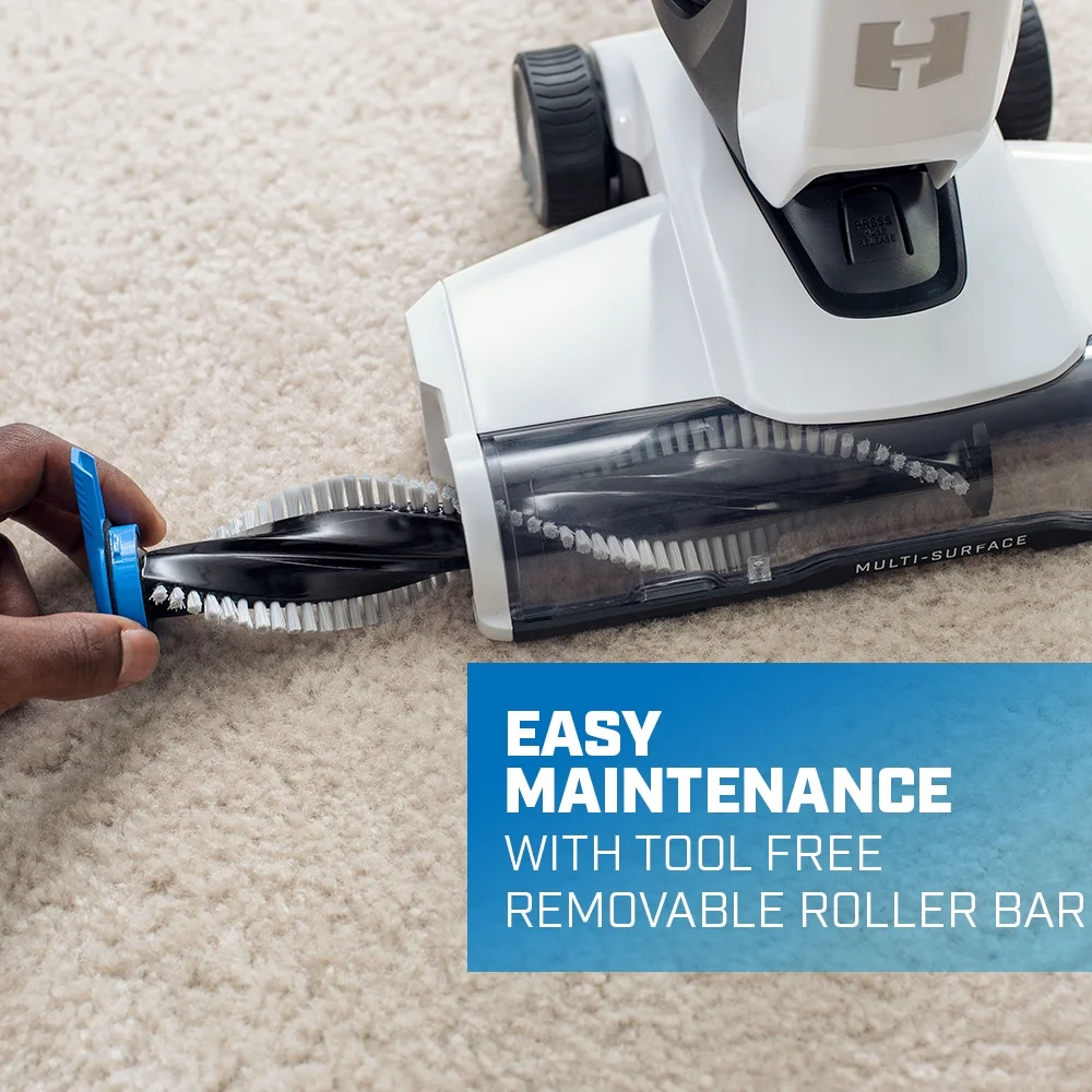 HART 20-Volt High Capacity Cordless Stick Vacuum Kit (1) 20-Volt 4.0AH Lithium-Ion Battery, Lightweight, Powerful Suction, Pet Hair, Hard Floor, Carpet, HEPA Filter, Self-Cleaning Brushroll