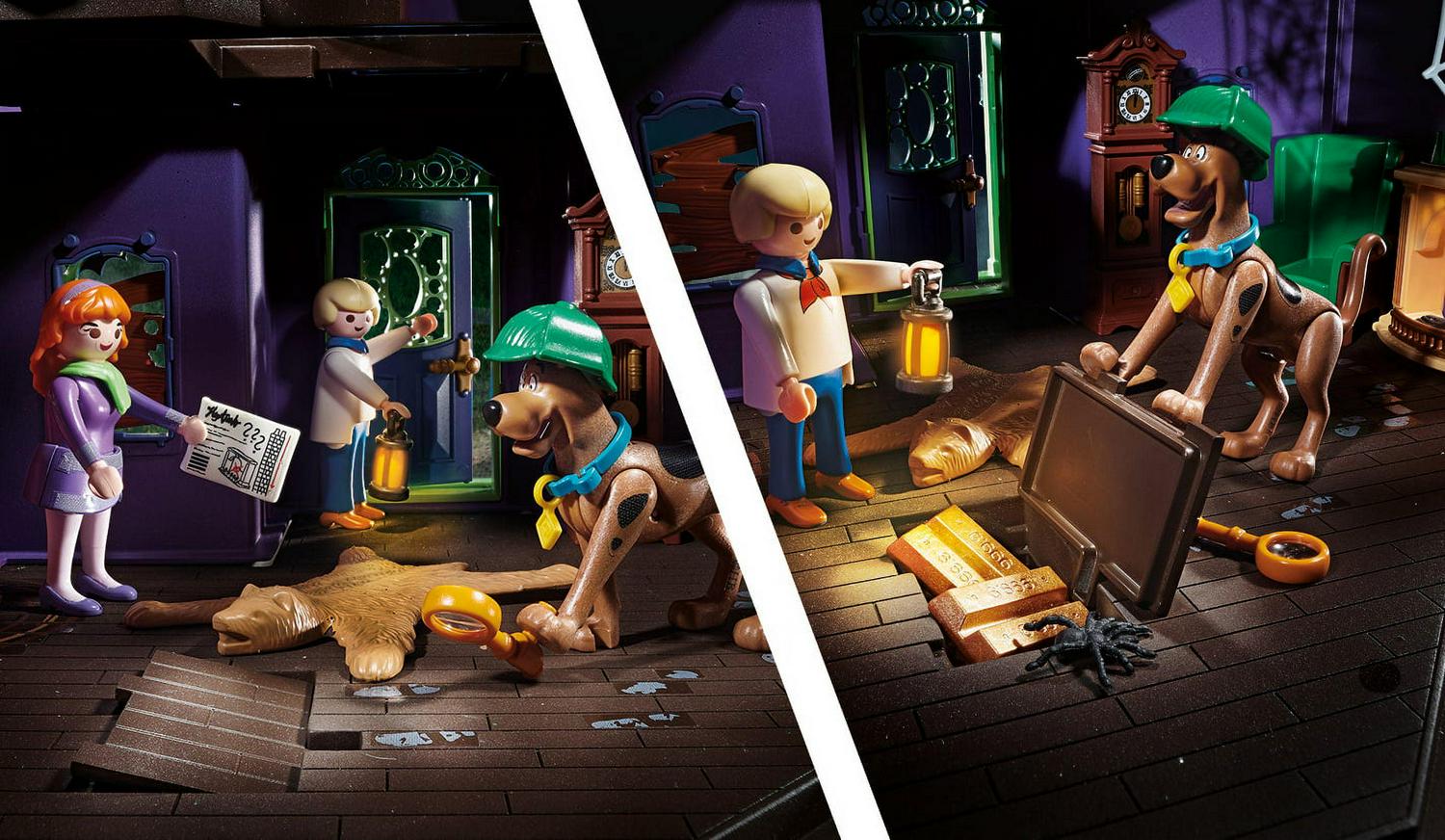PLAYMOBIL SCOOBY-DOO! Adventure in the Mystery Mansion Playset