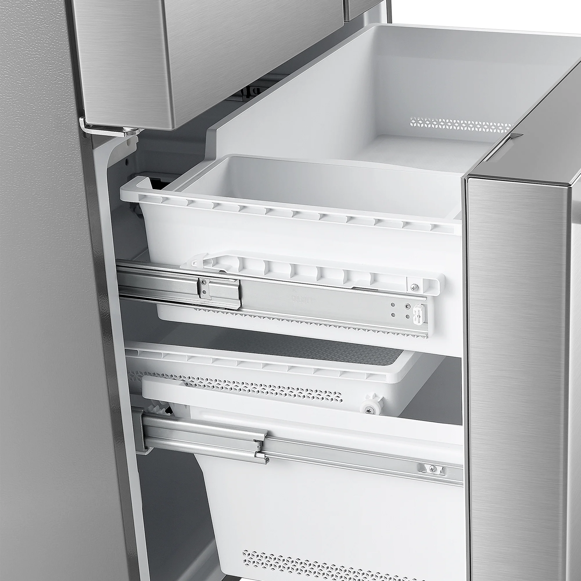 22.4 cu. ft. 3-Door French Door Refrigerator Water Dispenser in Stainless Steel