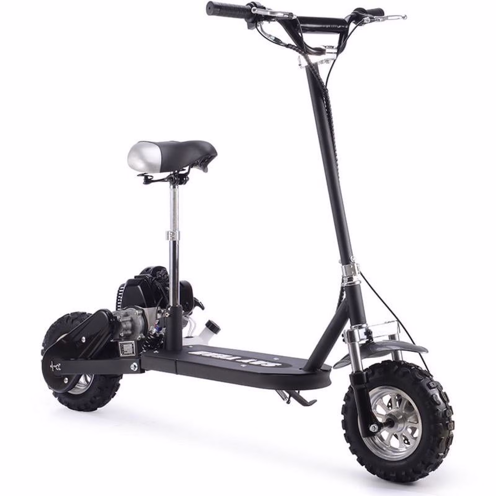 Say Yeah 49cc Stand up Gas Powered Scooter with Seat Black