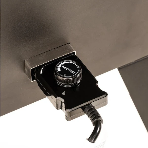 30 in. Analog Electric Smoker in Black with 3 Racks