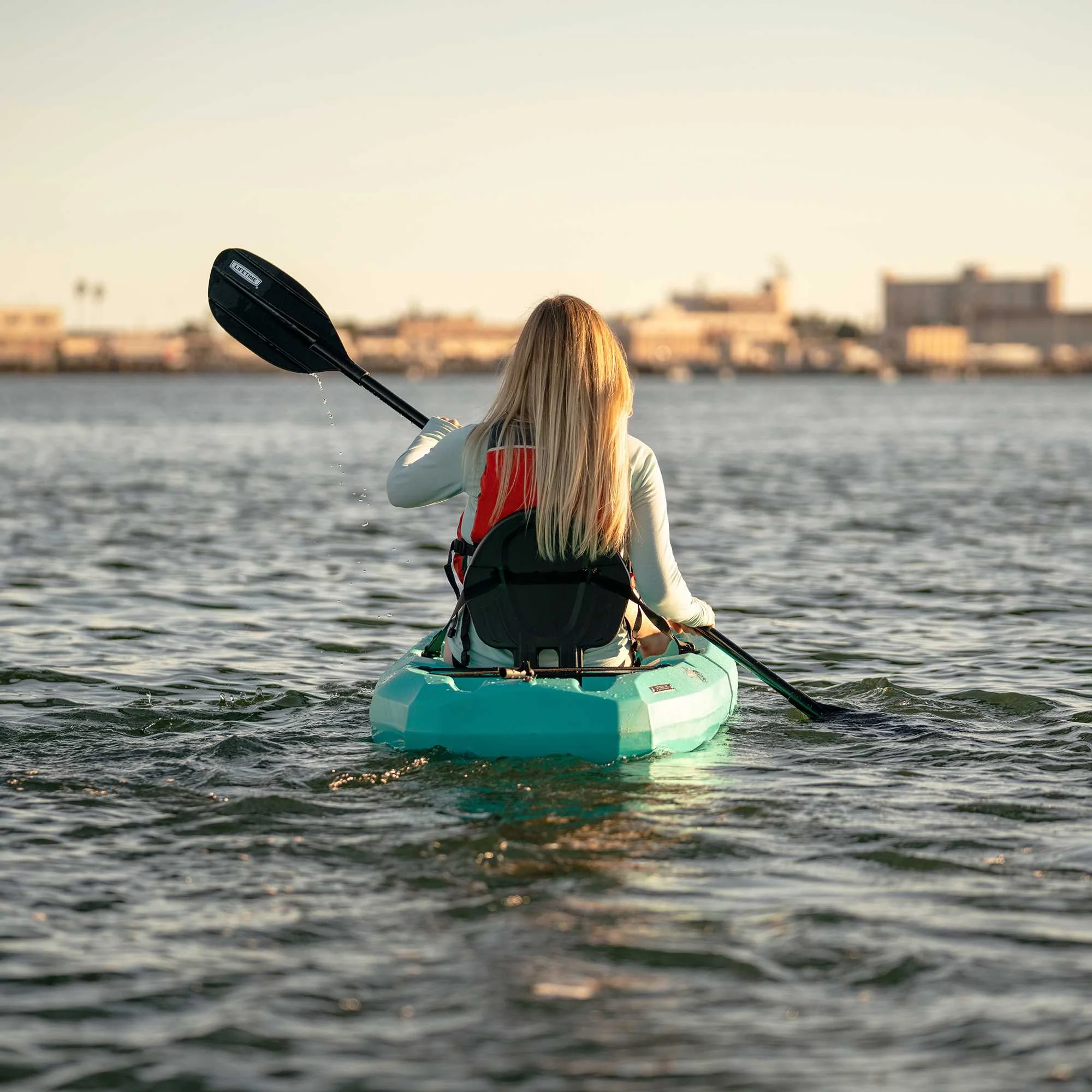 Lifetime Daylite 8 ft Sit-on-Top Kayak, Red (90775)
