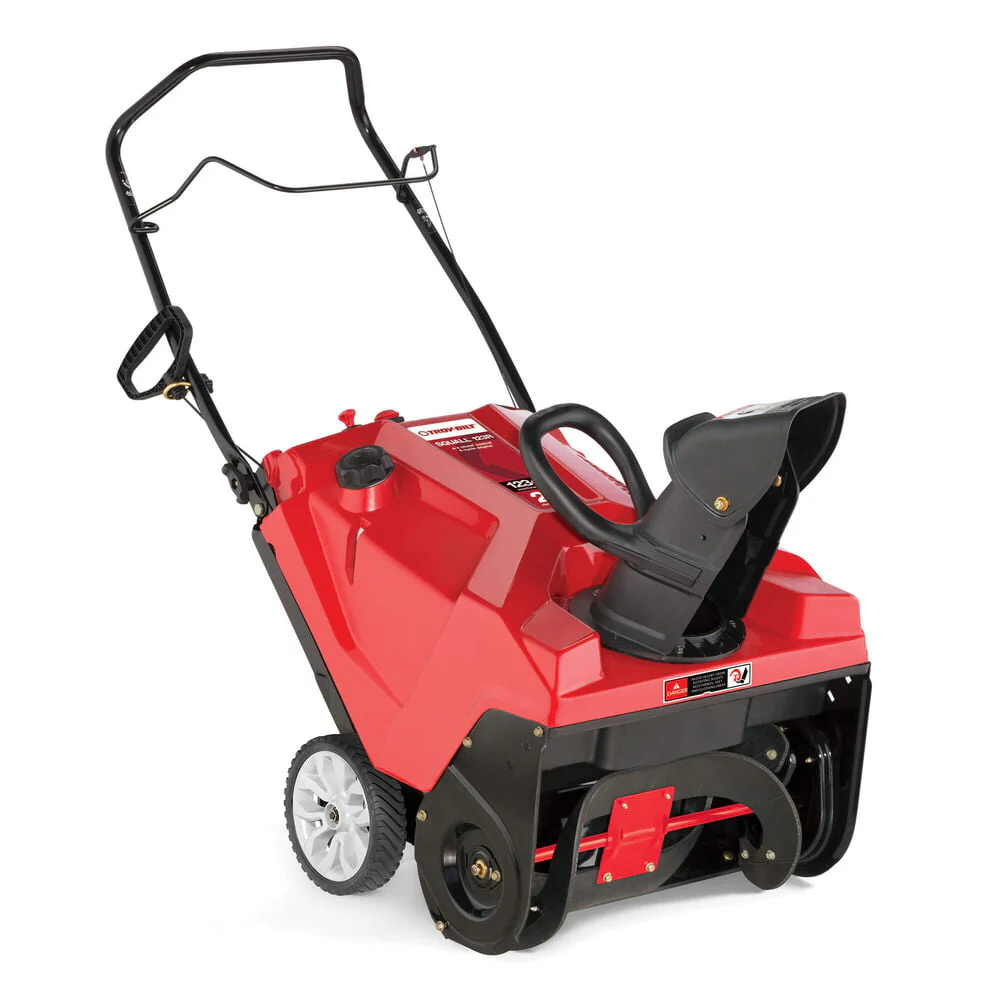 Restored Premium Troy-Bilt Squall 21 in. 123 cc Single-Stage Gas Snow Blower with E-Z Chute Control Model 123R (Refurbished)