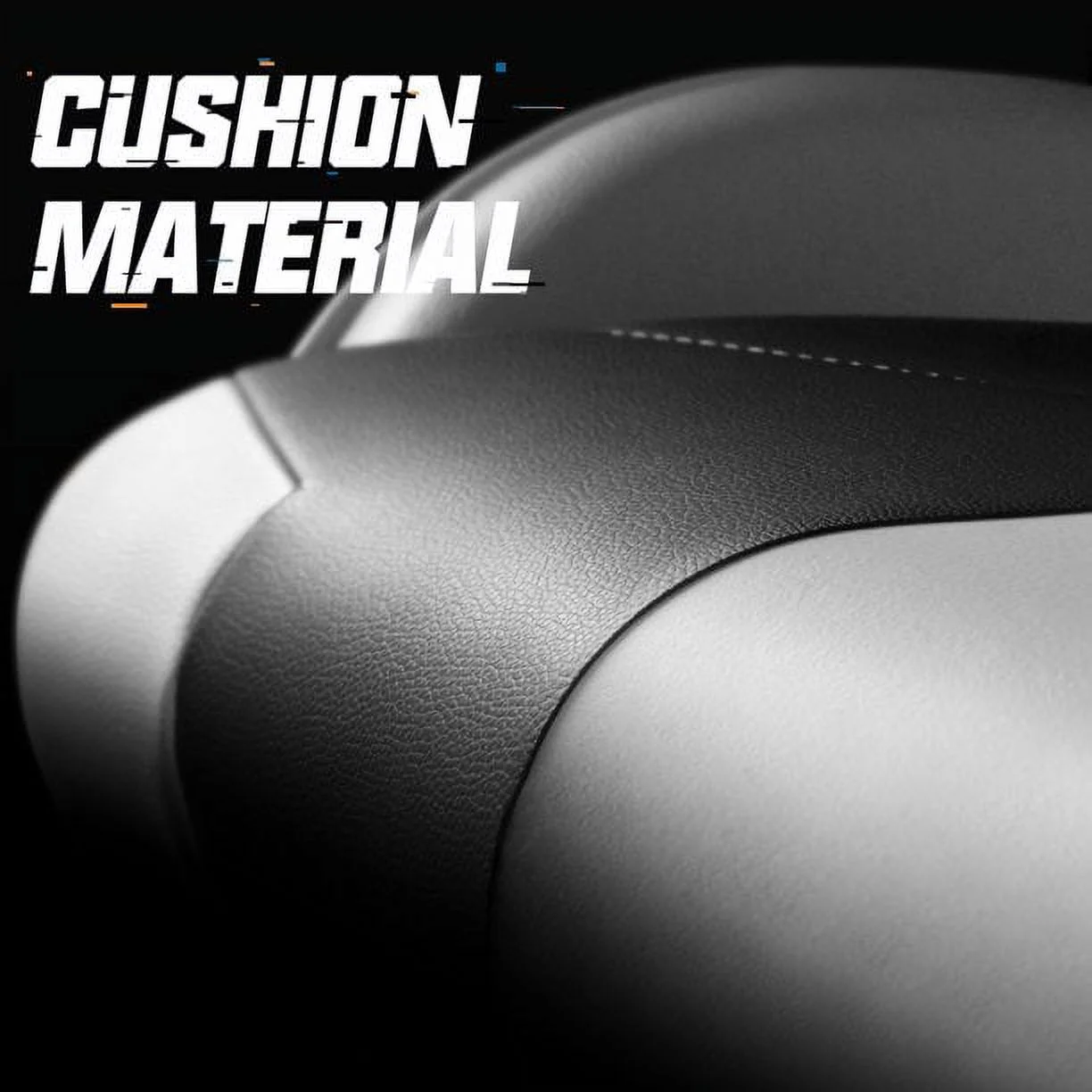 Lacoo High Back Gaming Chair PU Leather Adjustable Height Racing Chair with Lumber Support Ergonomic Gaming Chair with Reversible, White