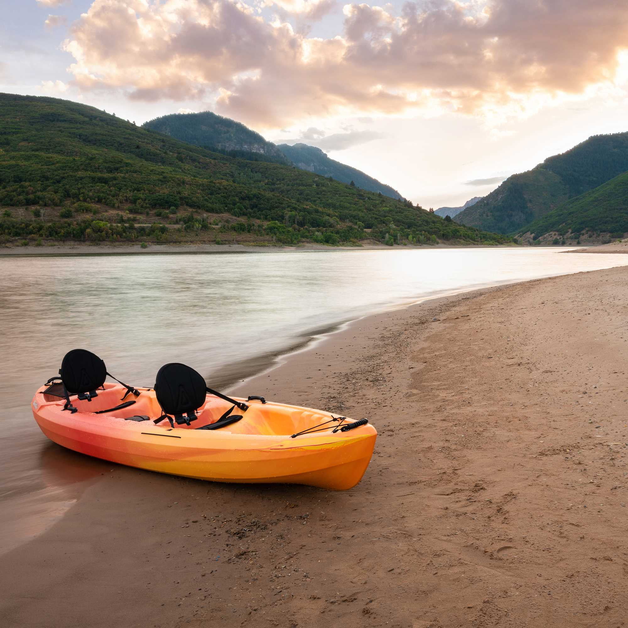 Lifetime Spitfire 12 ft Tandem Kayak, Sunset Fusion (90915)