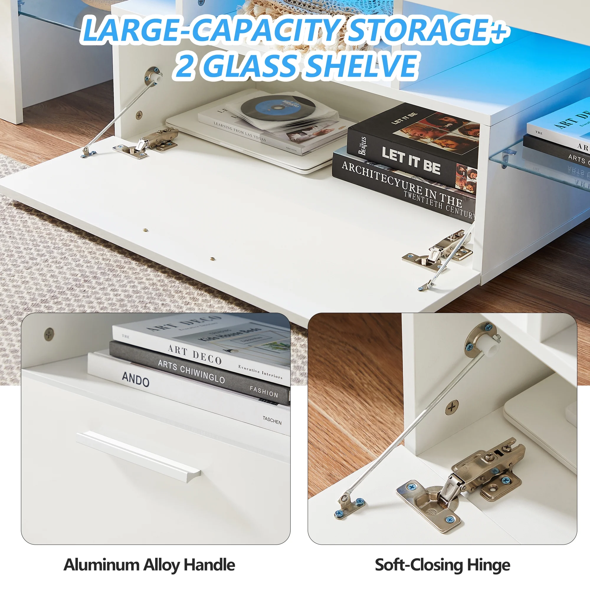 UHOMEPRO TV Stand for TV up to 70