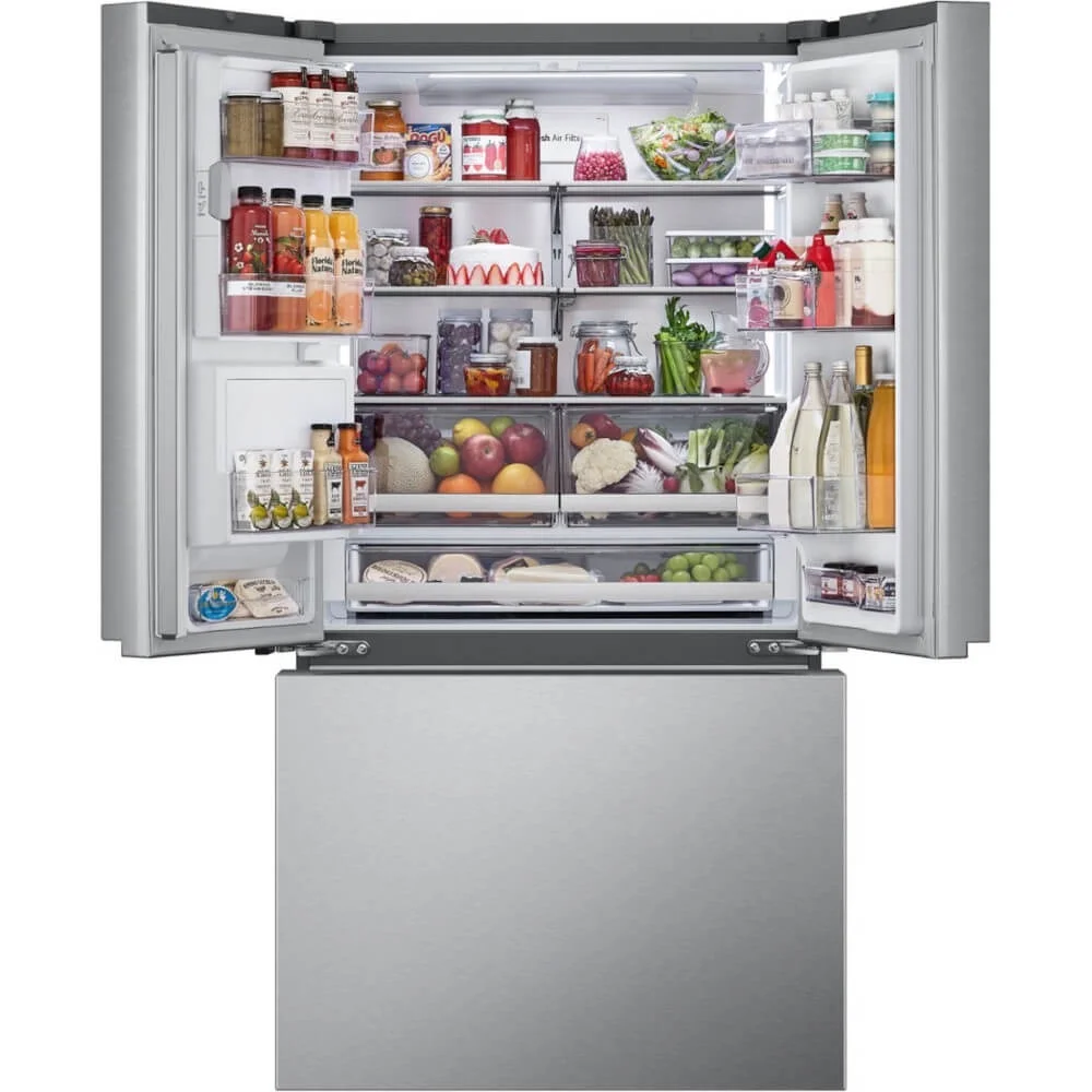 LG LRYXC2606S 25.5 Cu. Ft. Stainless Steel French Door Counter Depth Smart Refrigerator