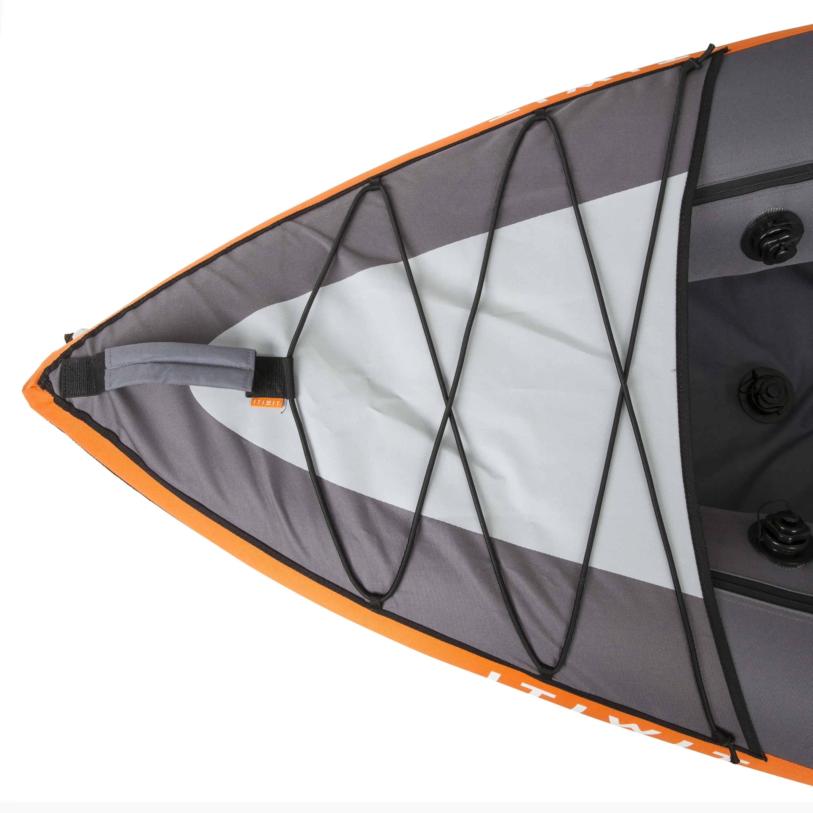 Decathlon Itiwit Inflatable Recreational Sit on Kayak with Pump, 2 or 3 Person