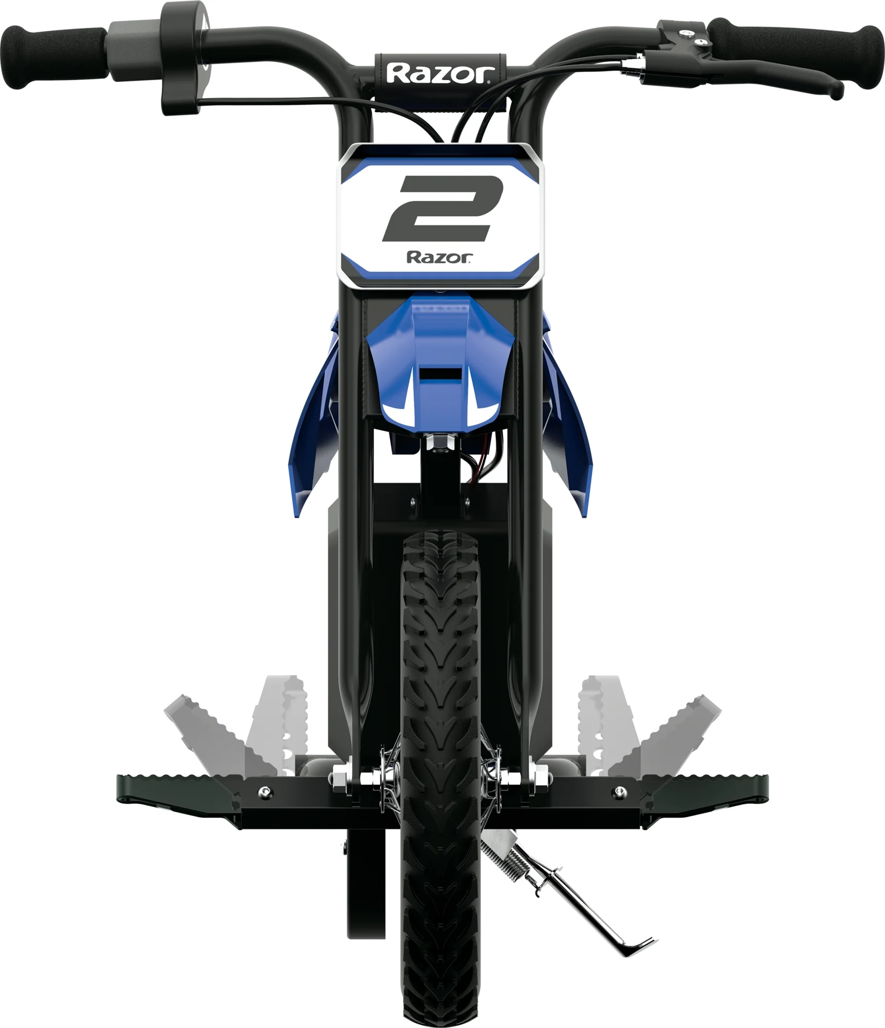 Razor Dirt Rocket MX125 Electric-Powered Dirt Bike - Black with Decal Included, for Child 5+