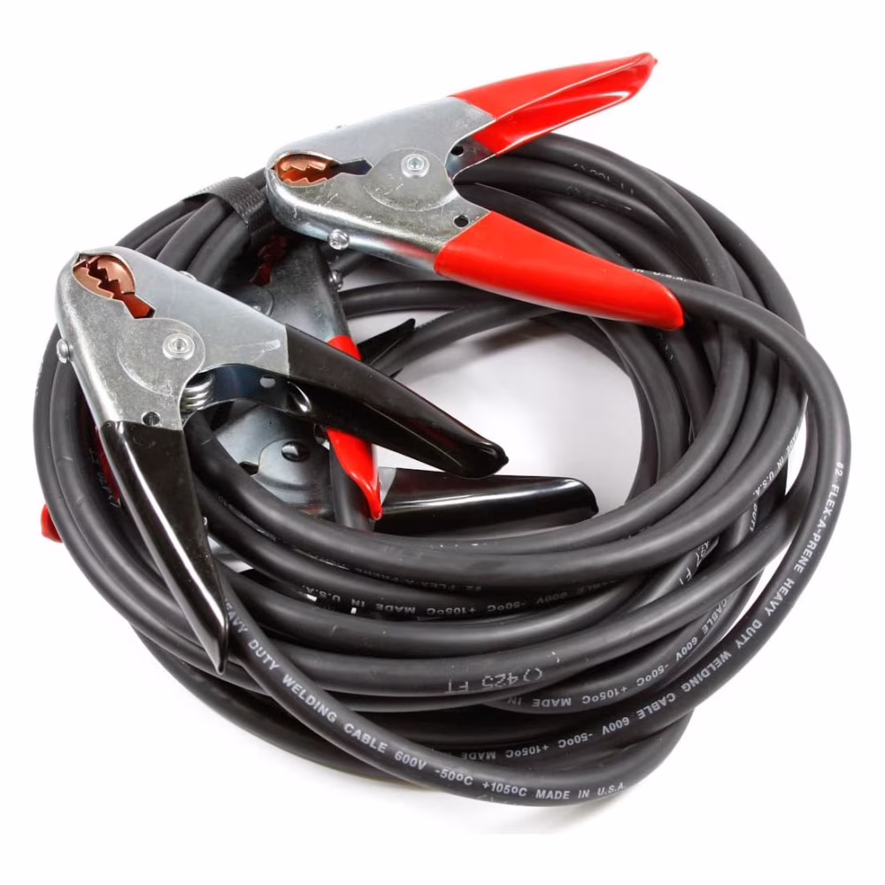 Forney Industries Battery Jumper Cables, Number 4 x 20ft